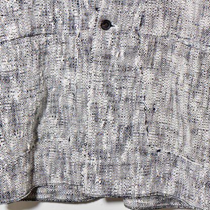 0 Count KhadiCotton Jacket / wh×na