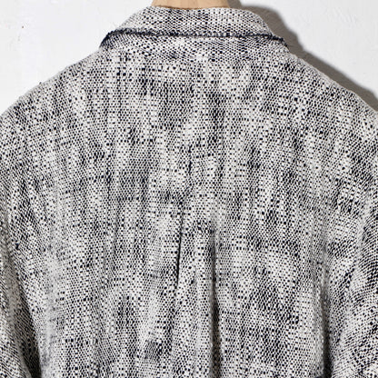 0 Count KhadiCotton Jacket / wh×na