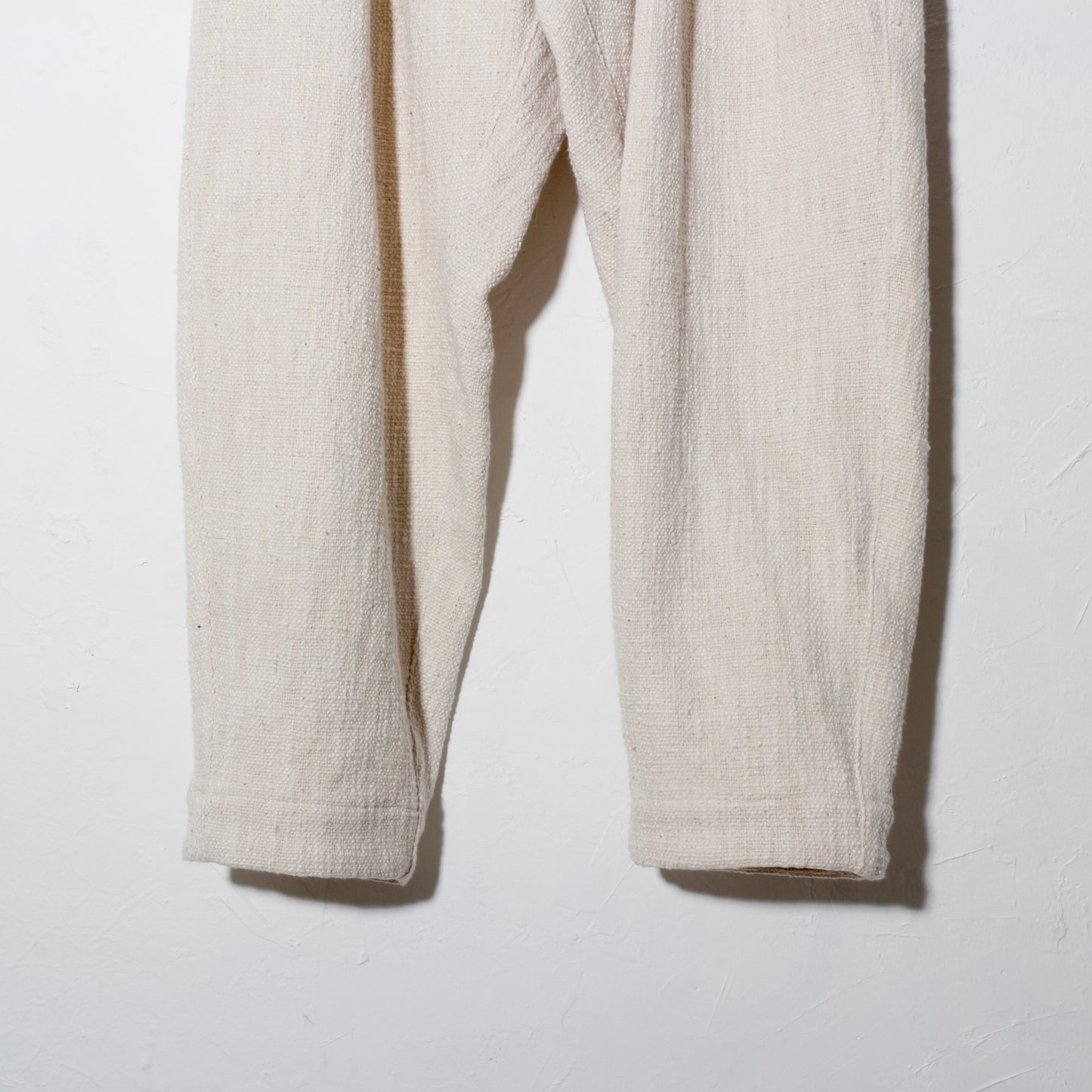 0 Count KhadiCotton  Gokuraku Pants/ off white