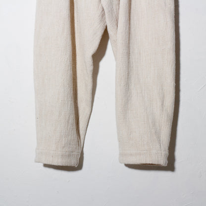 0 Count KhadiCotton  Gokuraku Pants/ off white