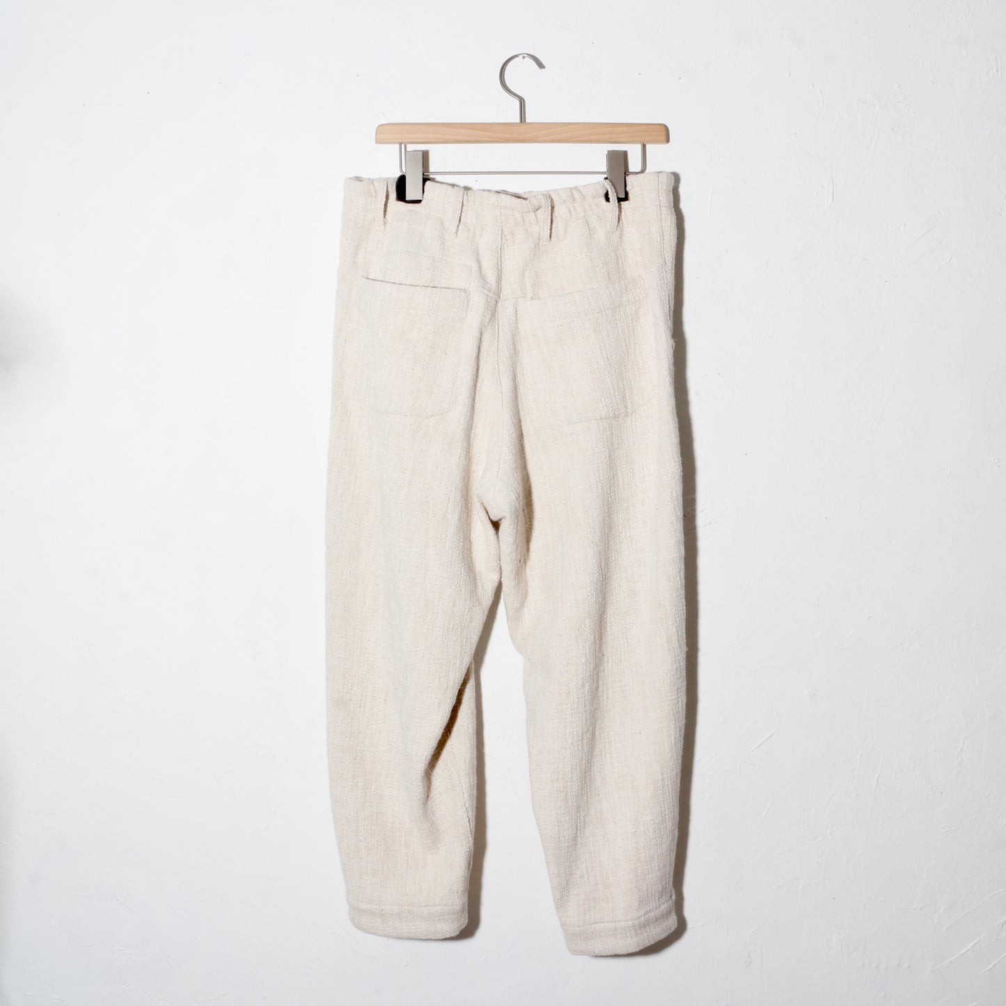 0 Count KhadiCotton  Gokuraku Pants/ off white