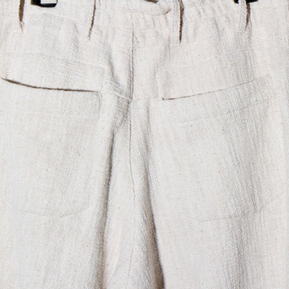 0 Count KhadiCotton  Gokuraku Pants/ off white