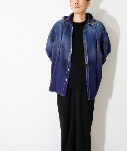 UCHIDA DYEING WORKS / hood shirts