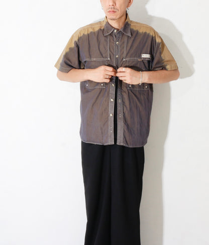 UCHIDA DYEING WORKS / s/s shirt