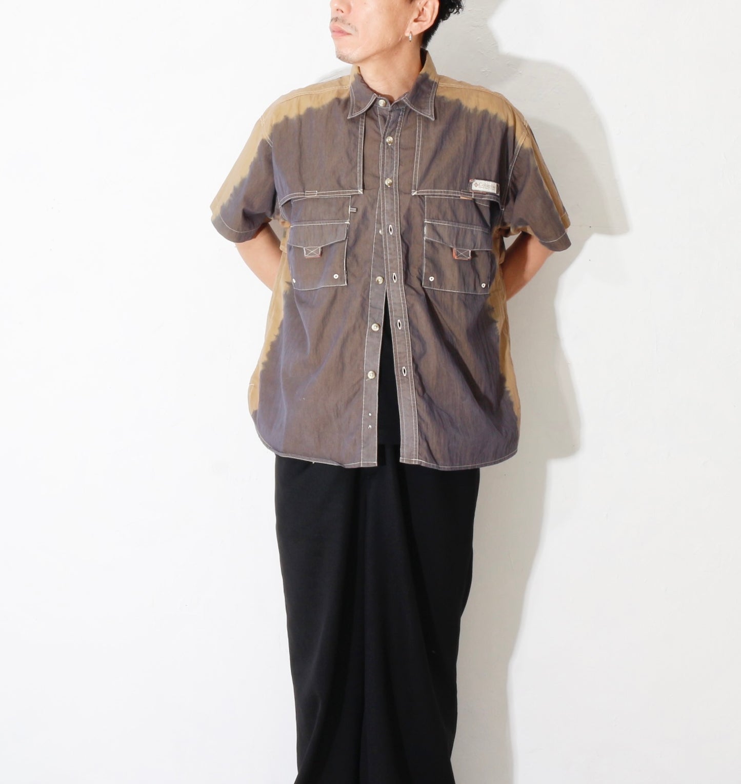 UCHIDA DYEING WORKS / s/s shirt