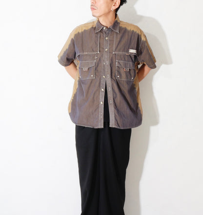 UCHIDA DYEING WORKS / s/s shirt