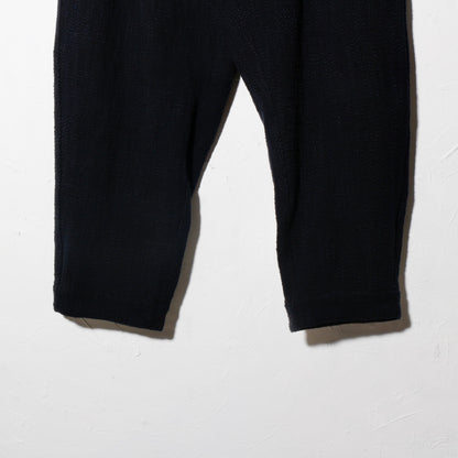 0 Count KhadiCotton  Gokuraku Pants/ black