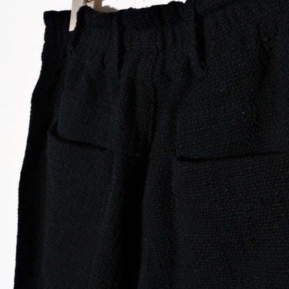 0 Count KhadiCotton  Gokuraku Pants/ black
