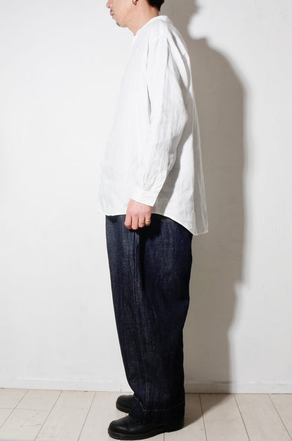 大麻シャツ3 / 白