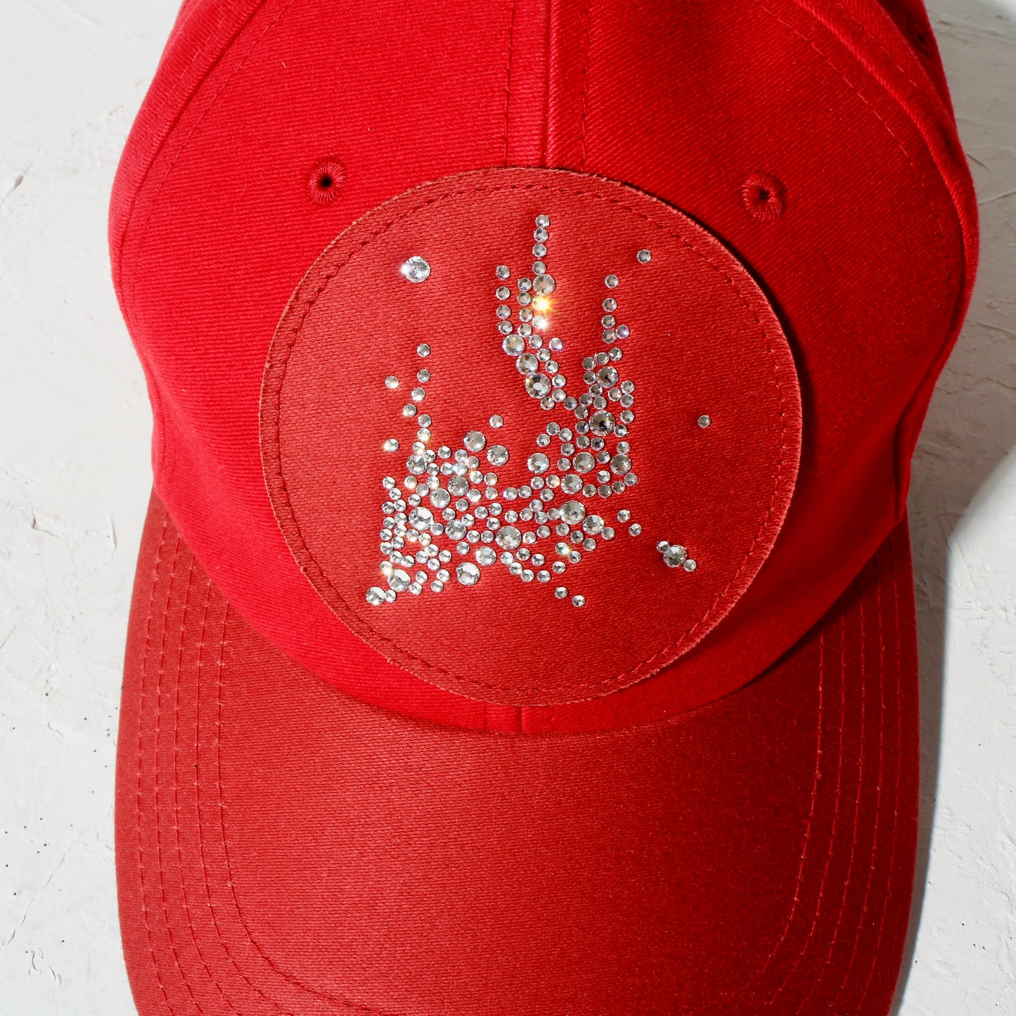 CASTLE MOLESKIN CAP / red