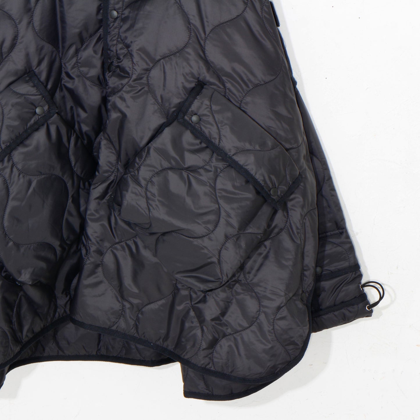 FUTON QUILT COAT / bk