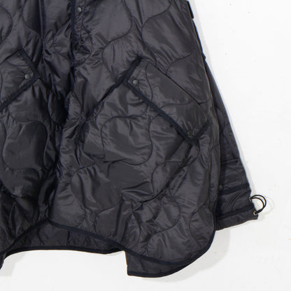 FUTON QUILT COAT / bk