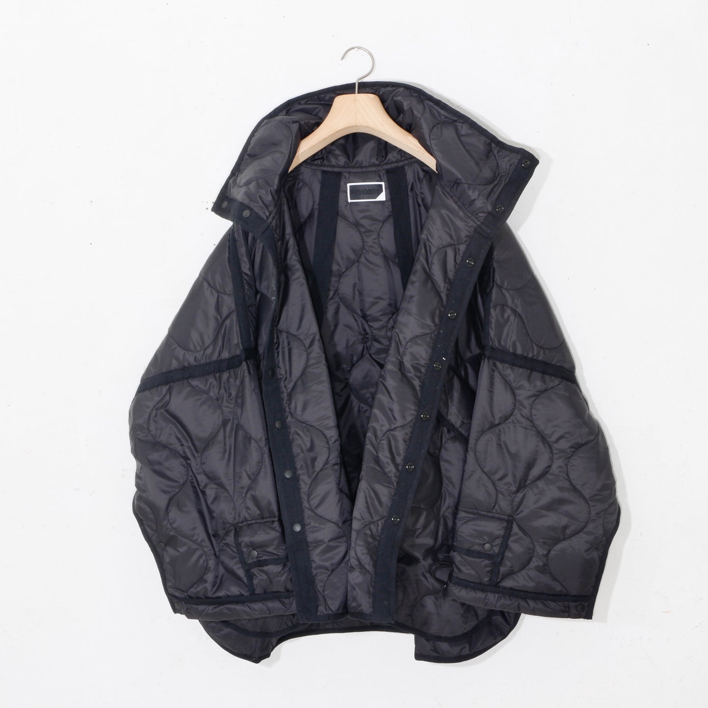 FUTON QUILT COAT / bk