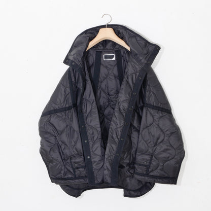 FUTON QUILT COAT / bk