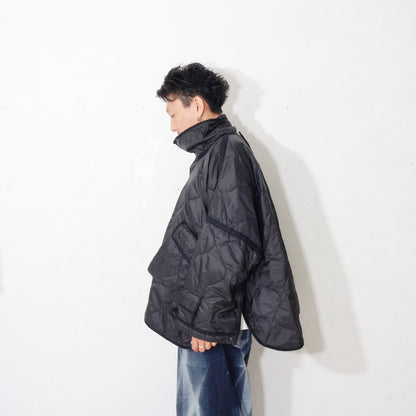 FUTON QUILT COAT / bk