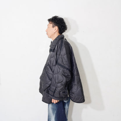 FUTON QUILT COAT / bk