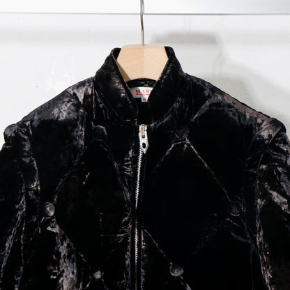 VICTORIAN SOFA DOWN JACKET / black
