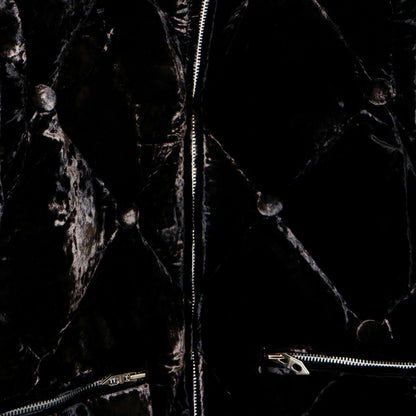 VICTORIAN SOFA DOWN JACKET / black