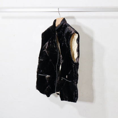 VICTORIAN SOFA DOWN JACKET / black