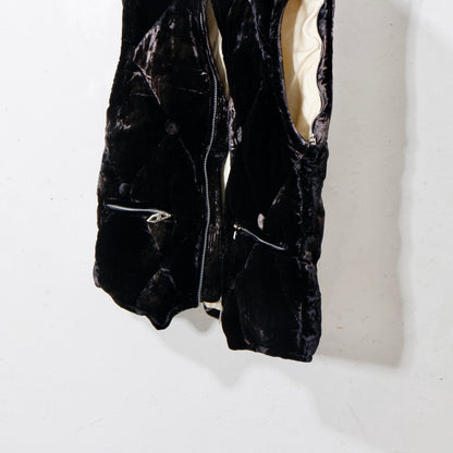 VICTORIAN SOFA DOWN JACKET / black