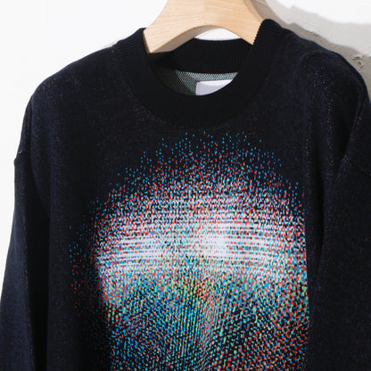 Photon_Knit_Sweater / black