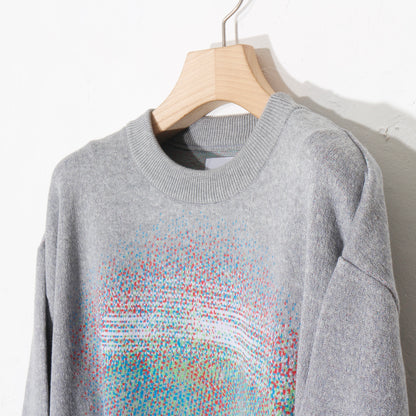 Photon_Knit_Sweater / grey