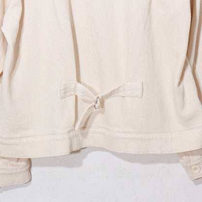 written by /thick twill denim jacket /natural