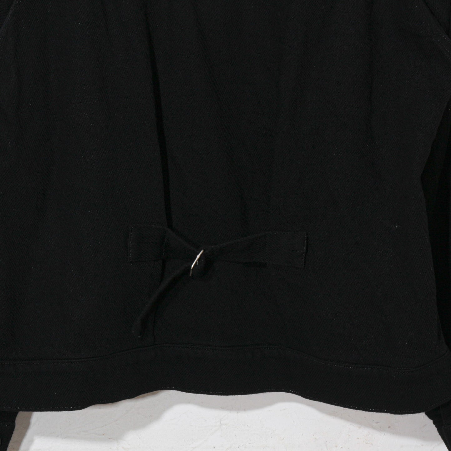 written by /thick twill denim jacket /black