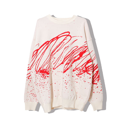 written by /drawing motif knit / natural