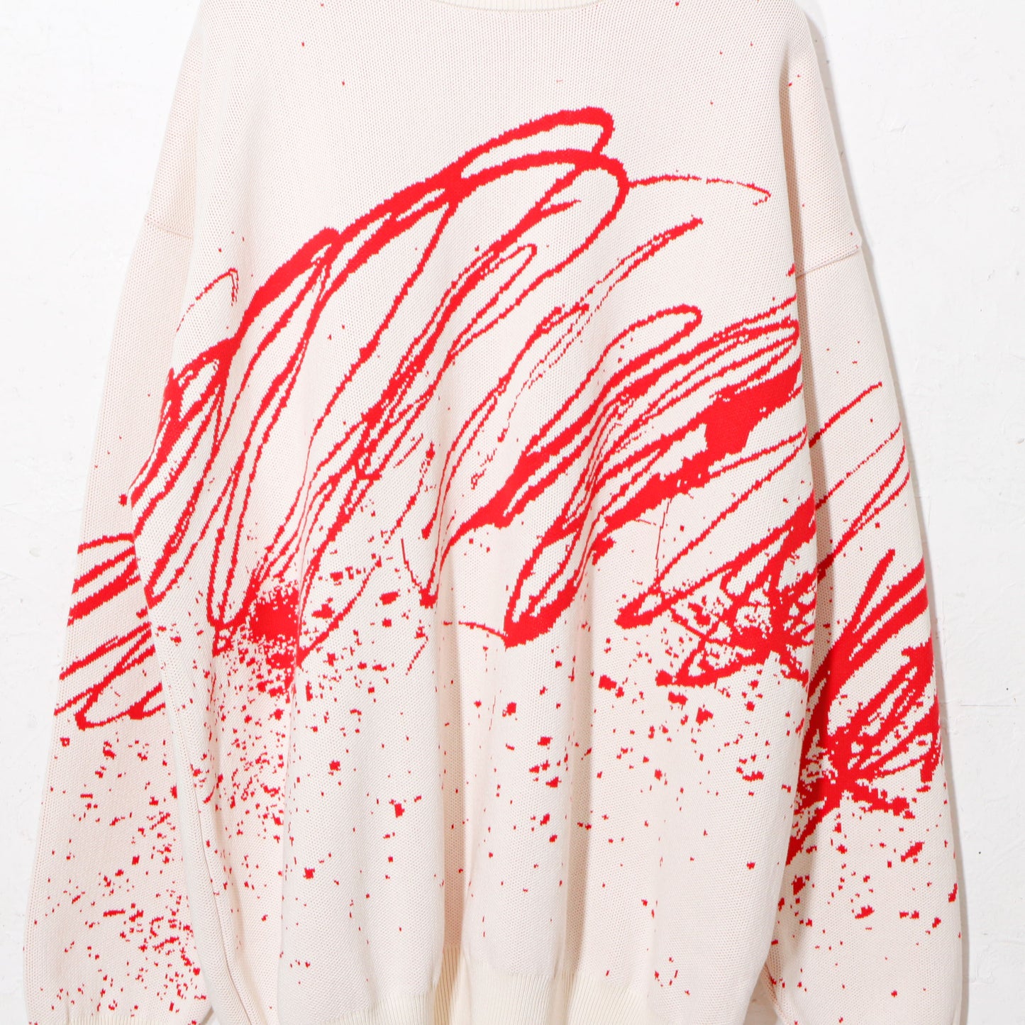 written by /drawing motif knit / natural