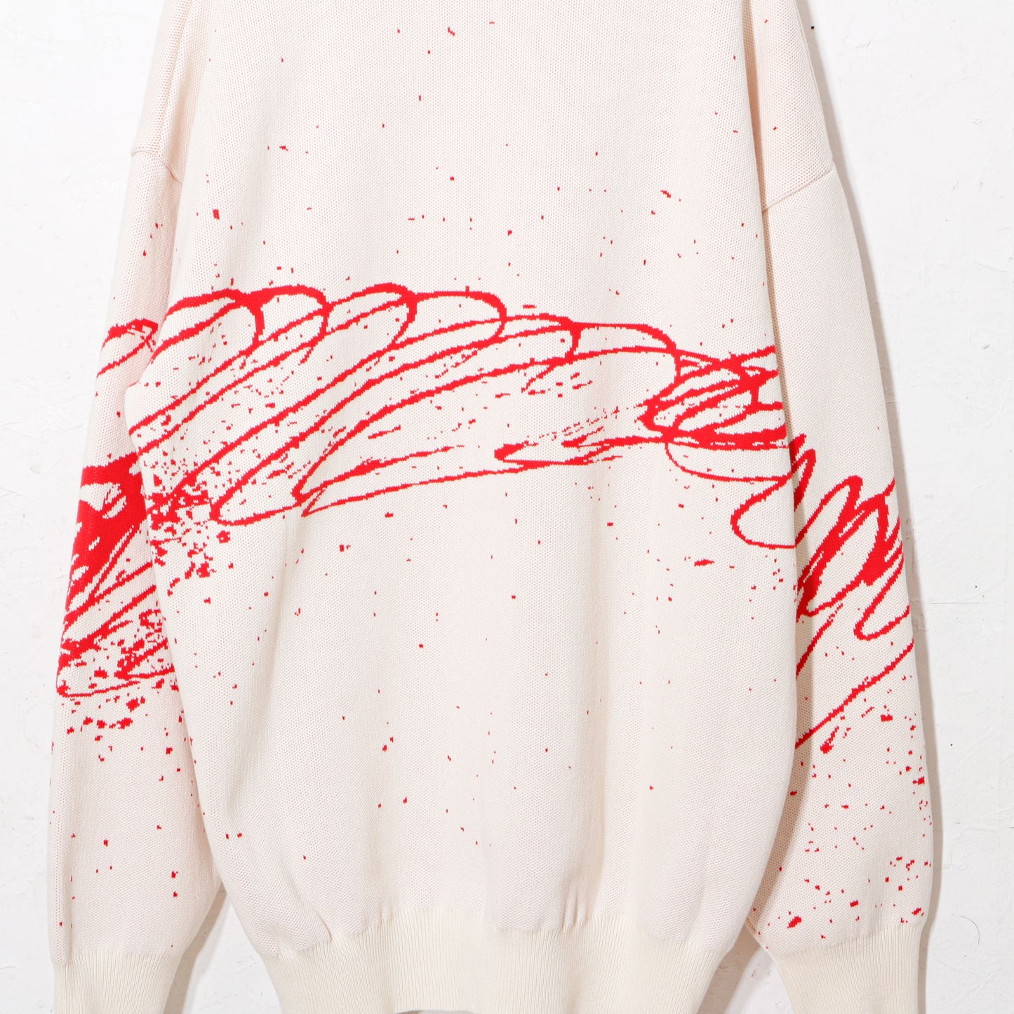 written by /drawing motif knit / natural