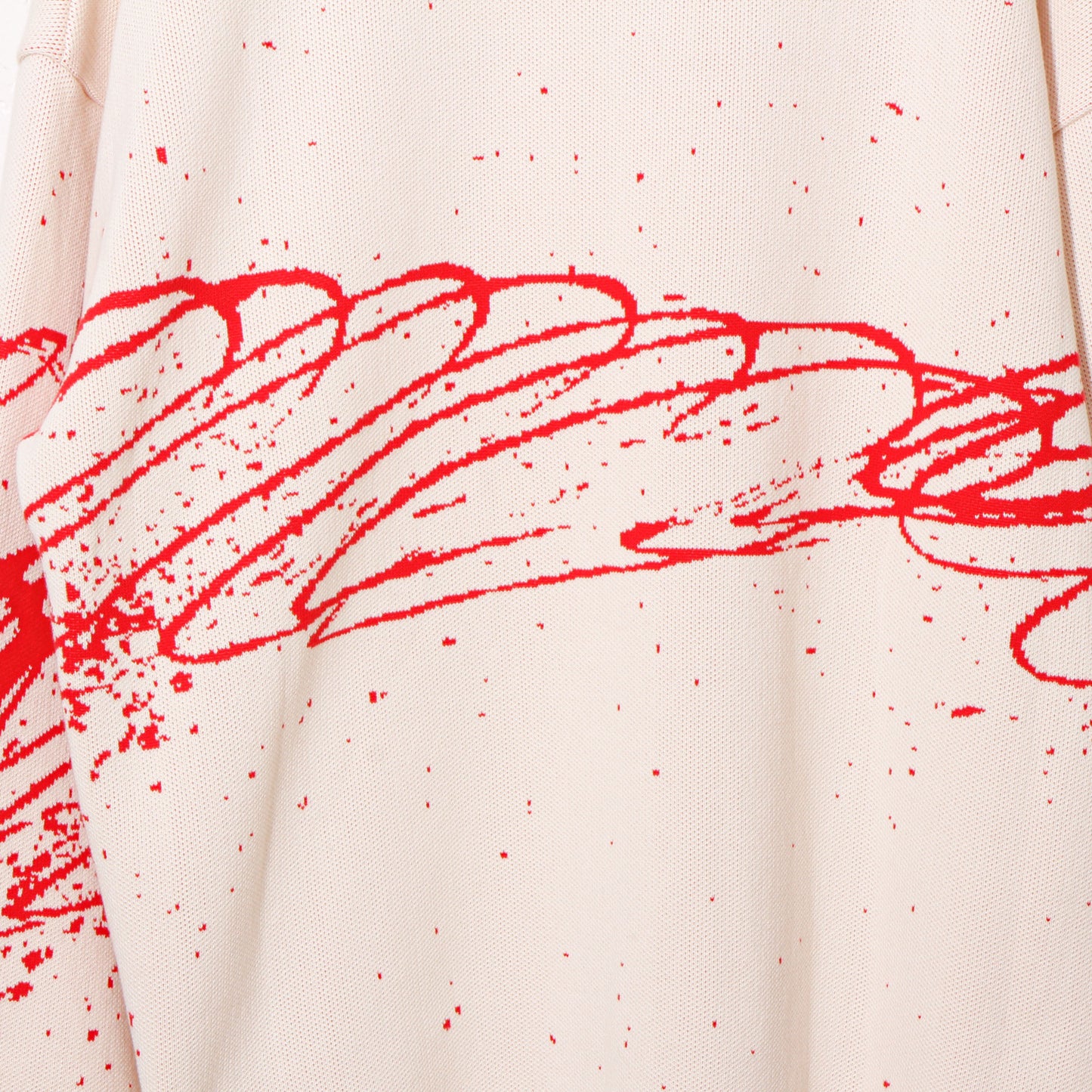 written by /drawing motif knit / natural