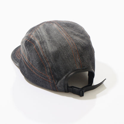 nir / Black Denim Pachwork Cap / ※受注商品となります