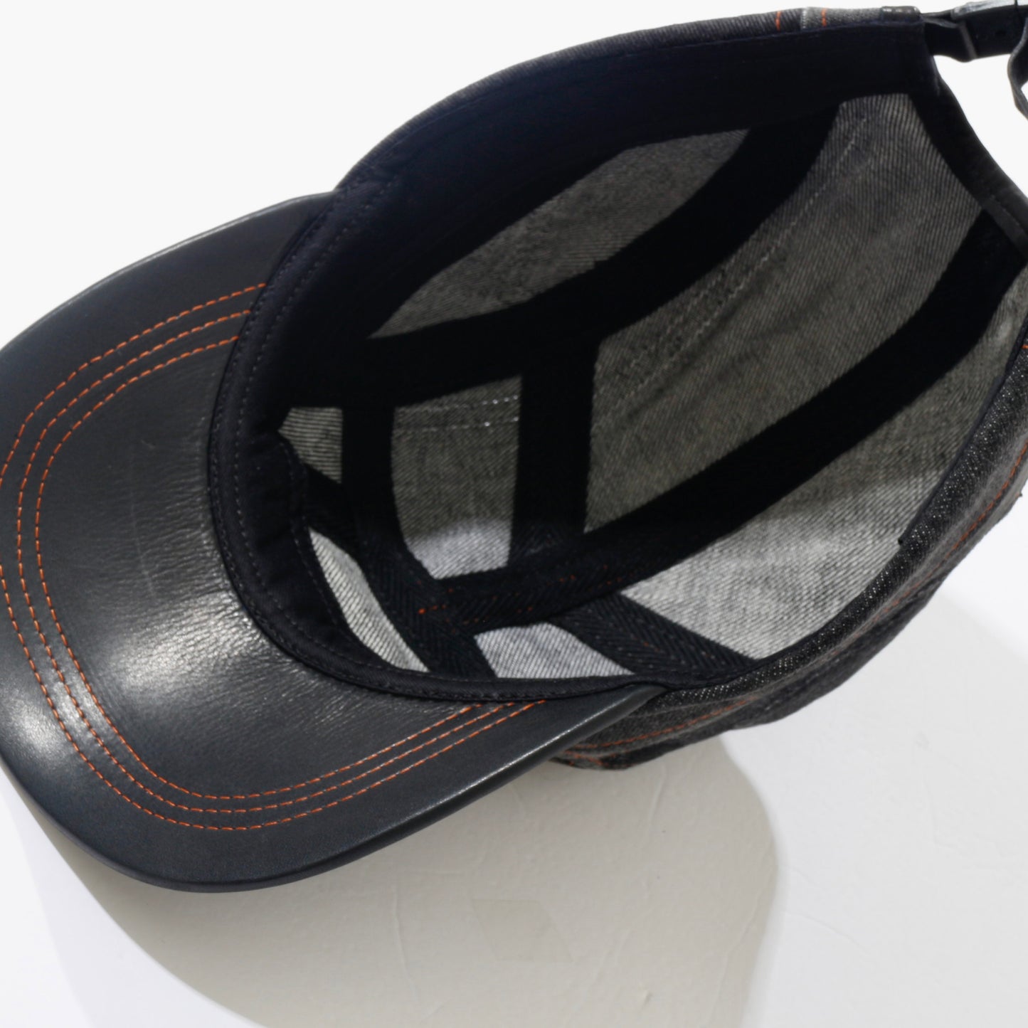 nir / Black Denim Pachwork Cap / ※受注商品となります