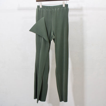 to do kotohayokozawa /Pleated Pants/khaki