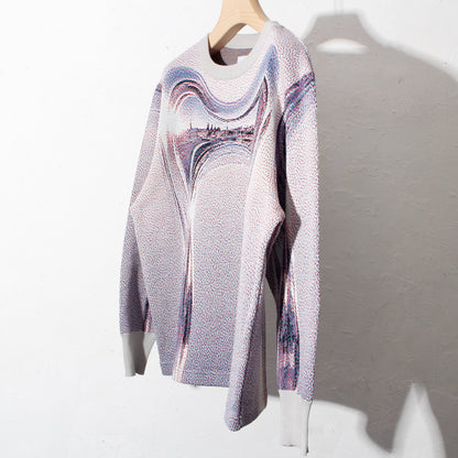 Orbs Knit Sweater  / morning