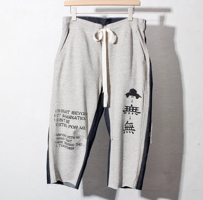 POTTO / custom denim sweat pants