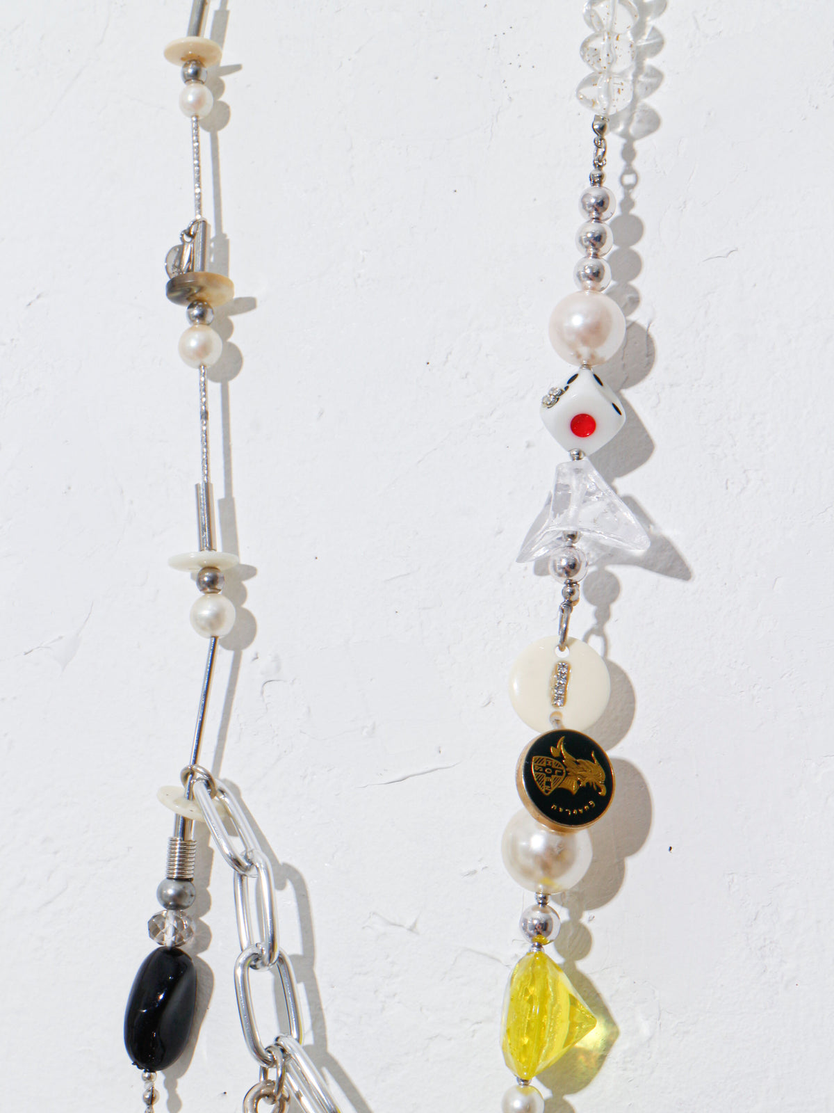 【LEO GON'DO】ROSARY Necklace No,3 PEARL / DICE / GRAPHIC