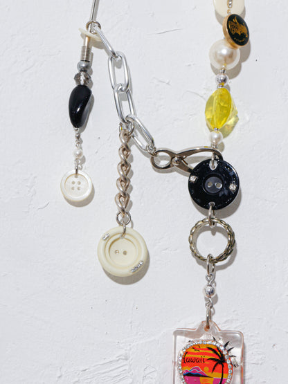 【LEO GON'DO】ROSARY Necklace No,3 PEARL / DICE / GRAPHIC