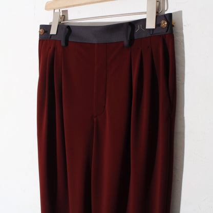 Moc_Trousers / burgundy