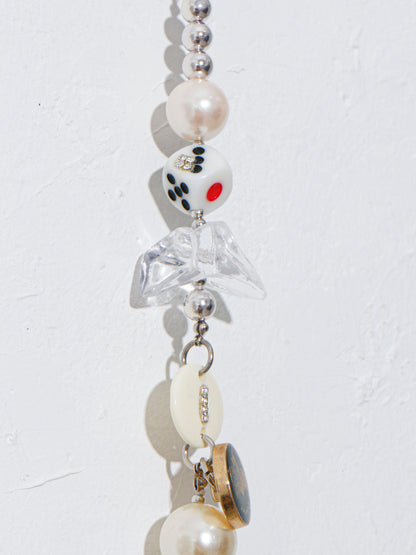 【LEO GON'DO】ROSARY Necklace No,3 PEARL / DICE / GRAPHIC