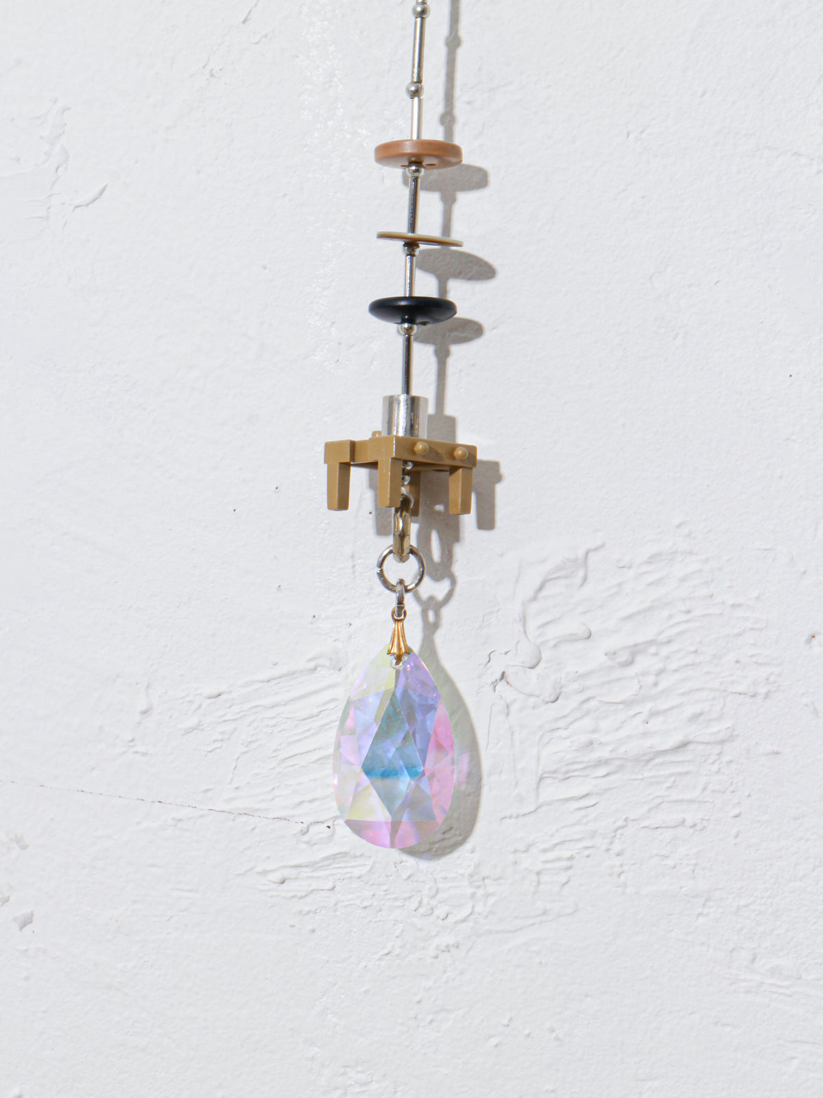 【LEO GON'DO】ROSARY Necklace No,7 BLUE BEADS / PRISM DROP