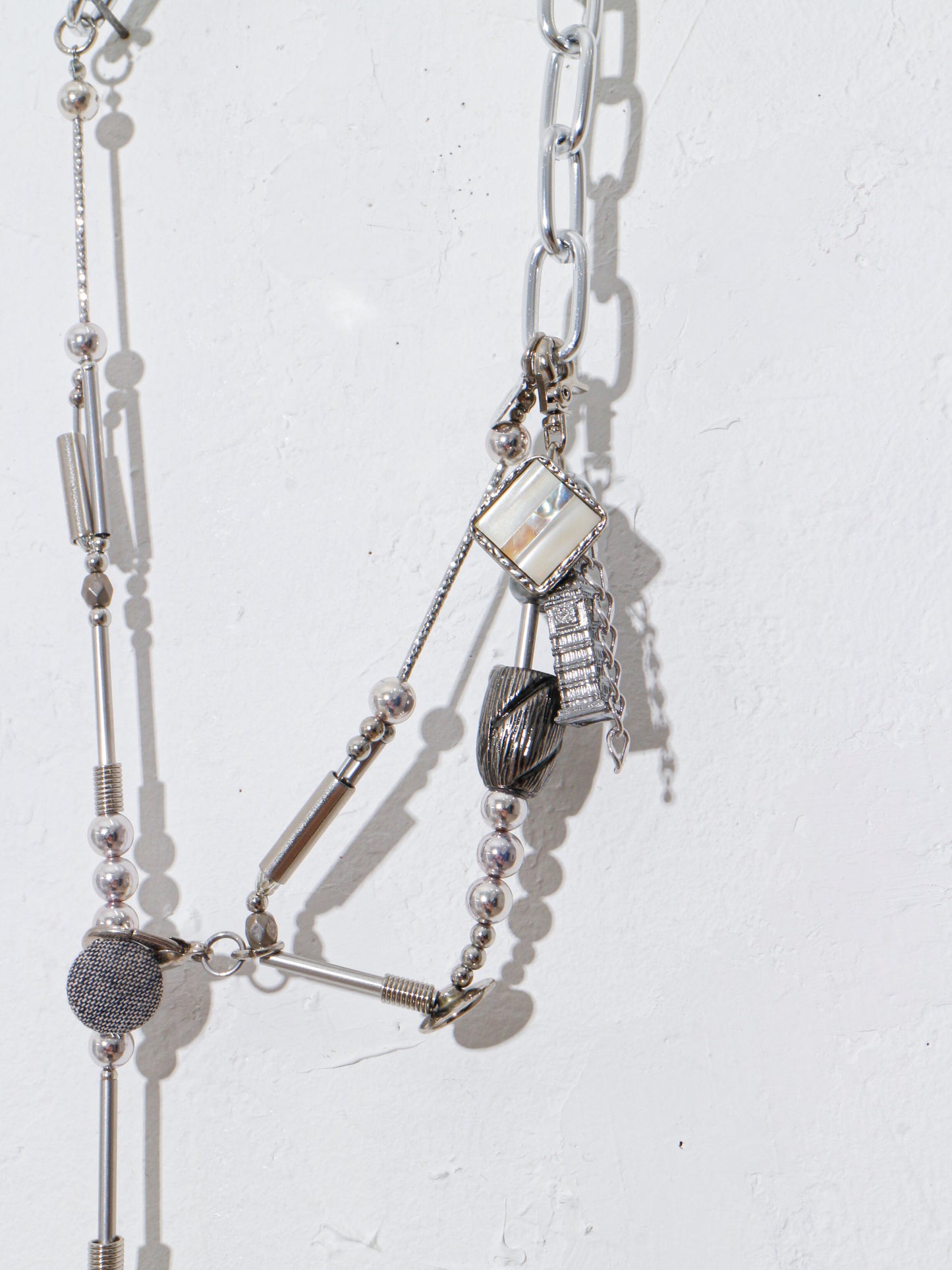 【LEO GON'DO】ROSARY Necklace No,9 BUTTON / OBJECT CLUSTER