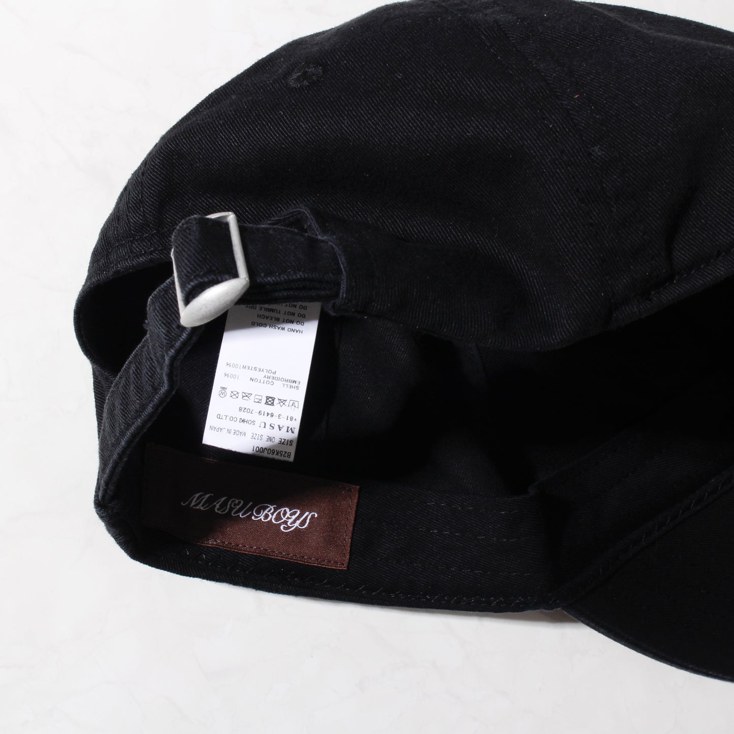 “MASU BOYS” CAP / black