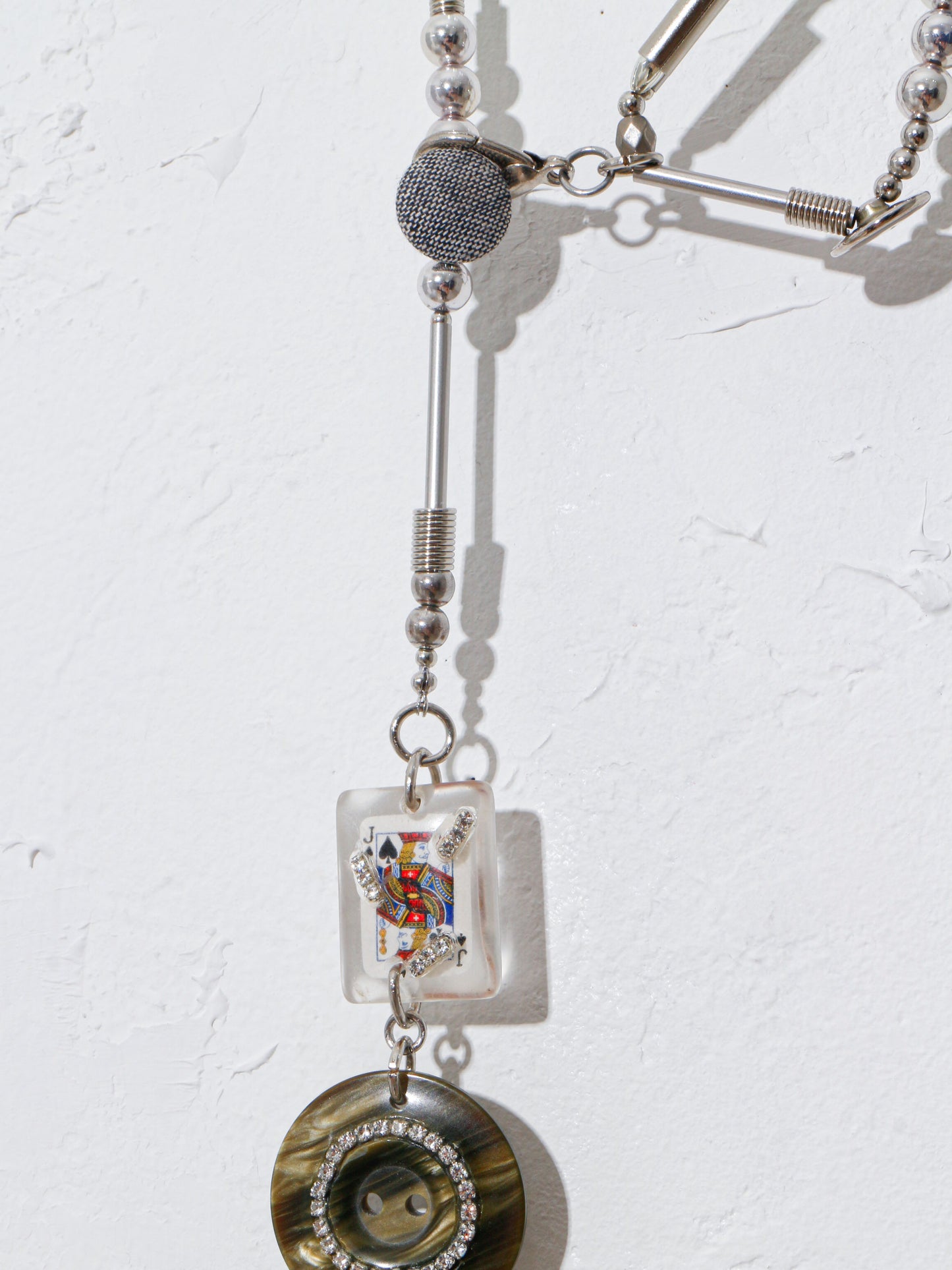 【LEO GON'DO】ROSARY Necklace No,9 BUTTON / OBJECT CLUSTER