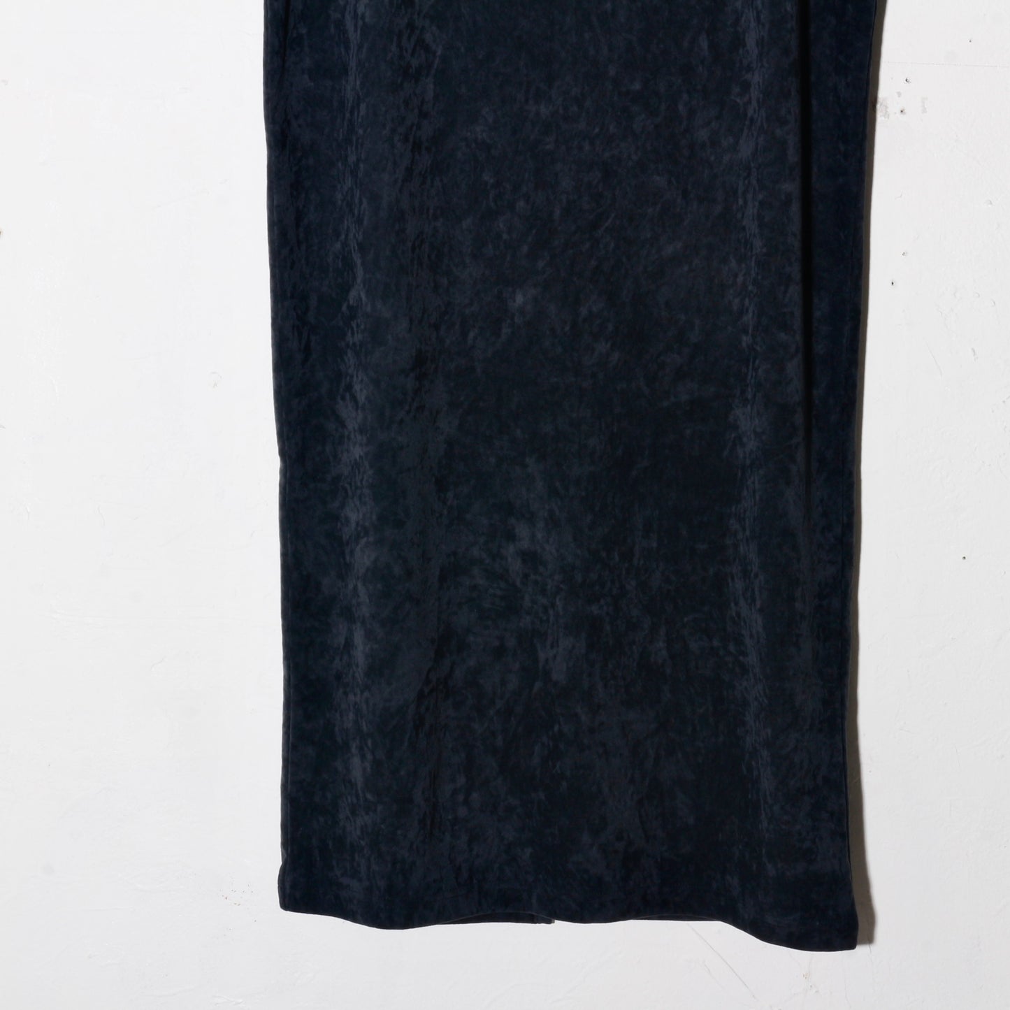 Lunar Velour Skirt / charcoal
