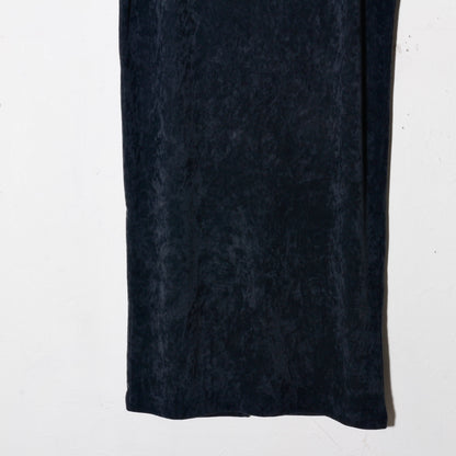 Lunar Velour Skirt / charcoal