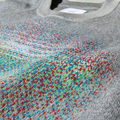 Photon_Knit_Sweater / grey
