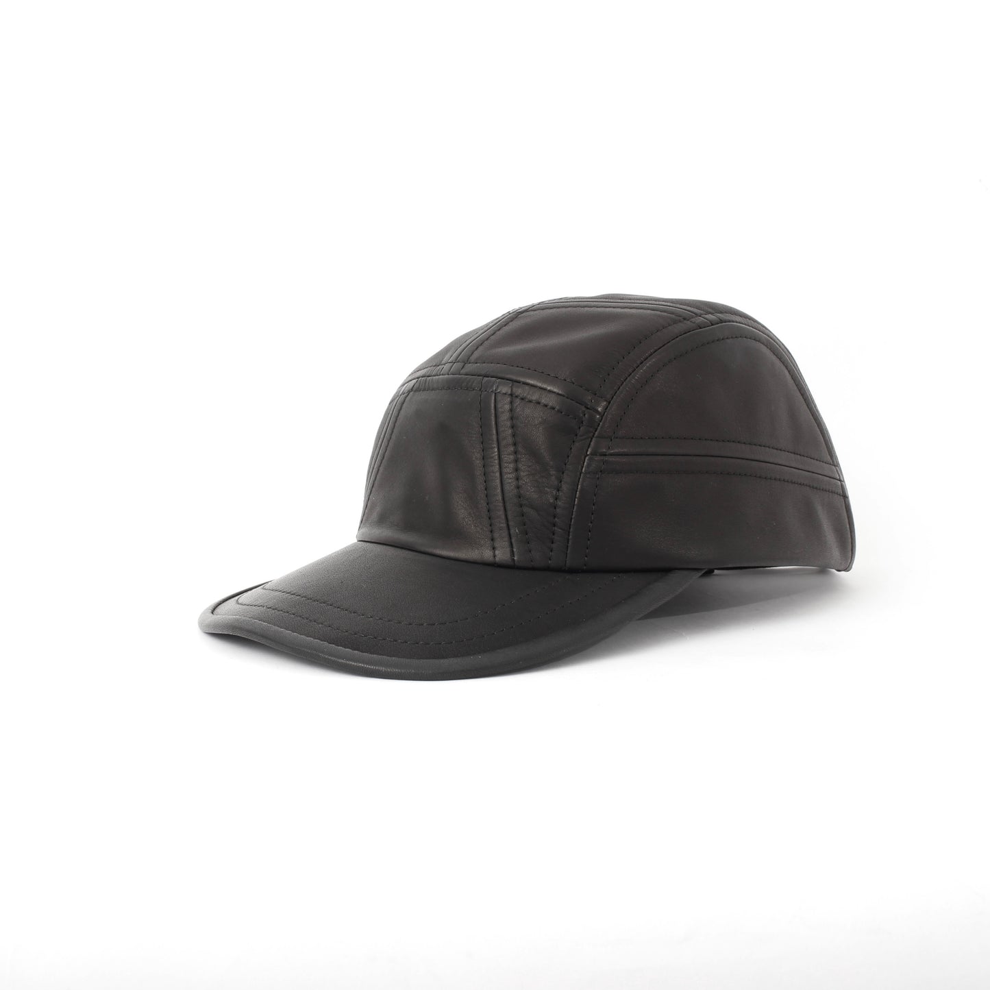 nir / patchwork leather cap