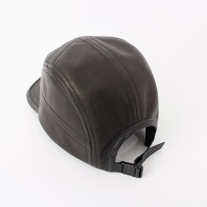 nir / patchwork leather cap